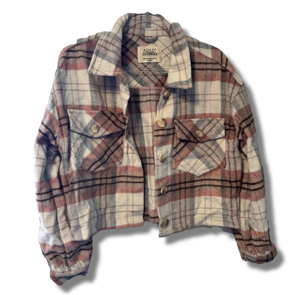 Ashley By 26 International Plaid Outerwear